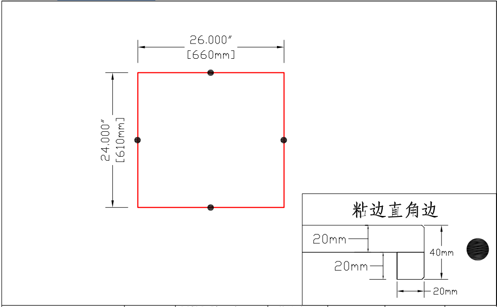 bordtegning table top drawing