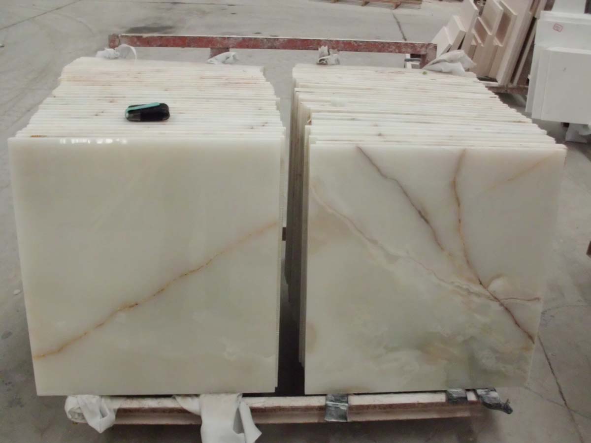 white onyx slab for sale