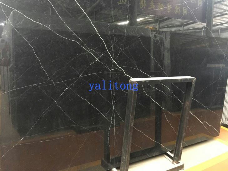 Nero marquina polished slabs