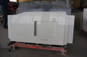 Hvit Quartz Bad Vanity Top