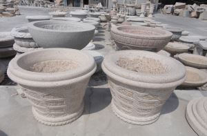 Granitt Hage Planters